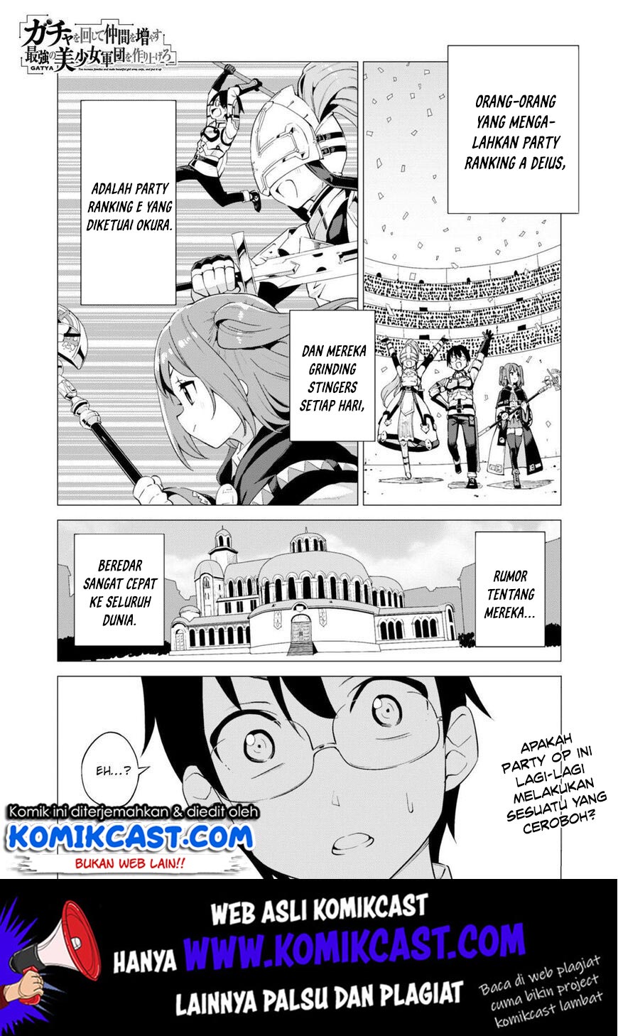 Gacha wo Mawashite Nakama wo Fuyasu Saikyou no Bishoujo Gundan wo Tsukuriagero Chapter 14 Gambar 2